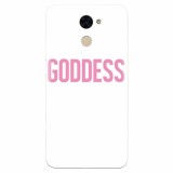 Husa silicon pentru Huawei Enjoy 7 Plus, Goddess Girly