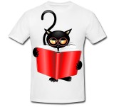 Cumpara ieftin Tricou &quot; Pisica citeste &quot;