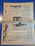 ziarul sportul popular 25 iunie 1966