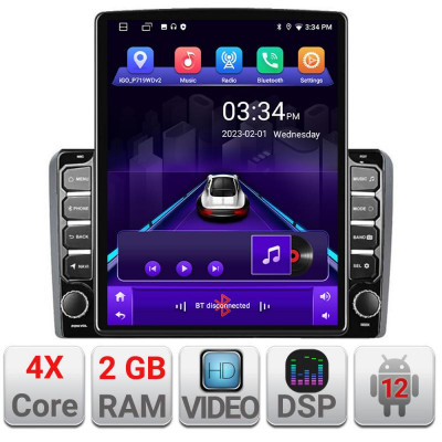 Navigatie dedicata Iveco Daily 2007-2014 K-daily ecran tip TESLA 9.7&amp;quot; cu Android Radio Bluetooth Internet GPS WIFI 2+32 DSP Qua CarStore Technology foto