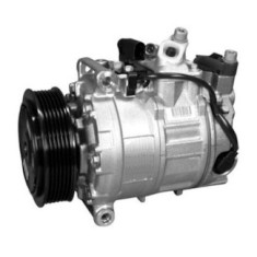 Compresor aer conditionat Audi A3 (8V) 2012-08.2016, motorizare 2.0 Tfsi, 210kw, benzina, rola curea 110 mm, 6 caneluri, de tip Denso: 7SEU
