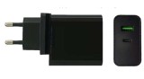 Sursă de alimentare POS POSC65W-PD-EU, POSC65W-PD-EU, Power Delivery 65W, USBx1 / USB-Cx1. Wtyk AC-EU