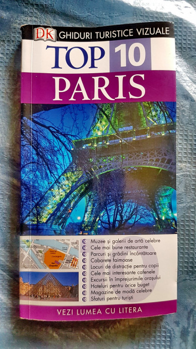 D930-Ghidul Parisului modern ca nou hartie velina de calitate pozele color.