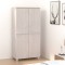 vidaXL Dulap haine &bdquo;HAMAR&rdquo;, alb, 89x50x180 cm, lemn masiv de pin