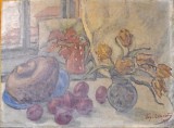 Eugenia (Eug&eacute;nie) Doucet Isbăşescu - natură statică, datat 1935