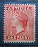 CV2 COLONII BRITANICE REGINA VICTORIA ANTIGUA