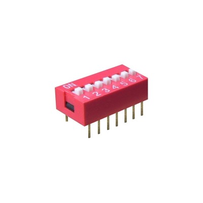 Intrerupator dip-switch 7x foto