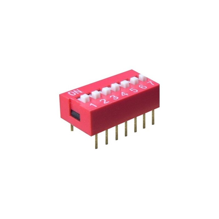 Intrerupator dip-switch 7x