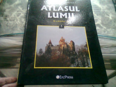 ATLASUL LUMII EUROPA ENCICLOPEDIA GEOGRAFICA A FAMILIEI foto