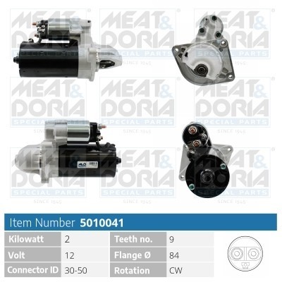 MEAT &amp; DORIA 5010041 starter