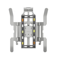 Tren de aterizare marca STARTRC, cu lumina LED in 4 culori, compatibil cu drona DJI Mini 3 Pro, pliabil