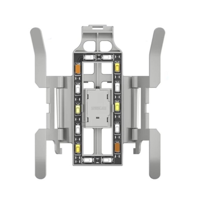 Tren de aterizare marca STARTRC, cu lumina LED in 4 culori, compatibil cu drona DJI Mini 3 Pro, pliabil