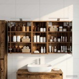 vidaXL Set dulap baie pentru 3 pcs 116 x 16 x 62,5 cm Lemn compozit 3403822