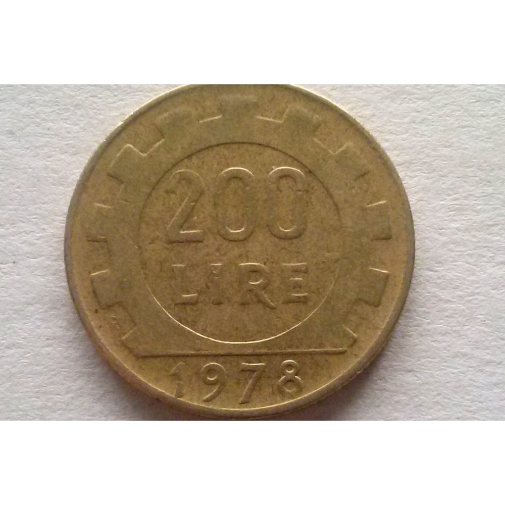 MONEDA 200 LIRE 1978ITALIA arhiva Okazii.ro