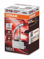 Bec Xenon D1S OSRAM Xenarc NIGHT BREAKER LASER Next Generation, +200% 66140 foto