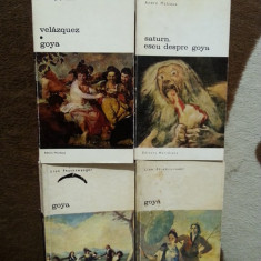 GOYA CARTI DESPRE-FEUCHTWANGER/MALRAUX/ORTEGA Y GASSET (4 VOL)