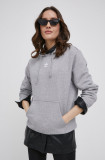 Adidas Originals hanorac de bumbac HF7512 femei, culoarea gri, melanj HF7512-MGREYH