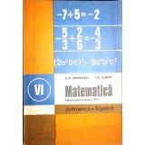 MATEMATICA. MANUAL PENTRU CLASA A VI-A ARITMETICA. ALGEBRA-C.P. POPOVICI, I.C. LIGOR-352184