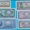 ROMANIA SET BANCNOTE 1966 1,5, 10, 25,50,100 LEI STARE AUNC UNC 25 LEI CU SERIE A SI 5 LEI CU SERIE B