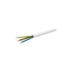 Cablu electric 3x1mm cupru alb MYYM 3 fire