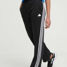 adidas pantaloni de trening culoarea negru, cu imprimeu IN1833