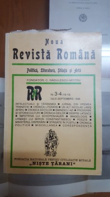 Noua Revistă Rom&amp;acirc;nă, nr. 3-4 (18-19) iulie-septembrie 1998 028 foto