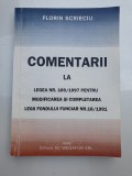 Comentarii la legea 169/1997 pt modificarea legii fondului funciar 18/1991, 1998