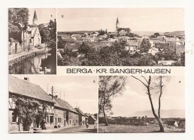 SG7 - Carte Postala - Germania, Berga-Kr. Sangerhausen, Circulata 1981 foto