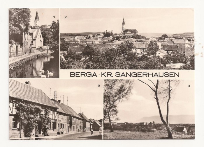 SG7 - Carte Postala - Germania, Berga-Kr. Sangerhausen, Circulata 1981
