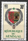 B2815 - Senegal 1966 - Steme neuzat,perfecta stare, Nestampilat