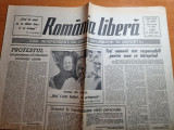 Romania libera 31 iulie 1990-articolul sapanta,orasul iasi,conel dinu