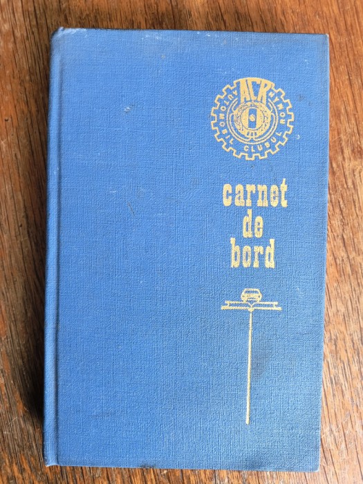 Carnet de bord ACR, necompletat / R3P4F