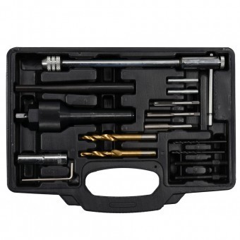 Set 16 extractoare pentru bujii rupte Yato YT-05342, 3/8 inch, Crom Vanadiu foto