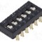 Intrerupator DIP, 6 pozitii, montare SMT, 6 sectiuni, C&amp;K - SDA06H0SBD