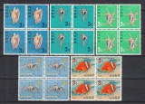 Japonia-Ryukyus - FAUNA MARINA x 4 - MNH