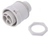 Conector Alimentare AC Push-In 16A 250V 0,5-2,5mm2 Tată