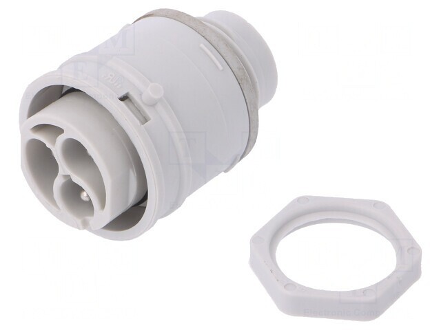 Conector Alimentare AC Push-In 16A 250V 0,5-2,5mm2 Tată