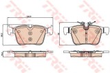 Set placute frana,frana disc MERCEDES C-CLASS T-Model (S205) (2014 - 2016) TRW GDB2071