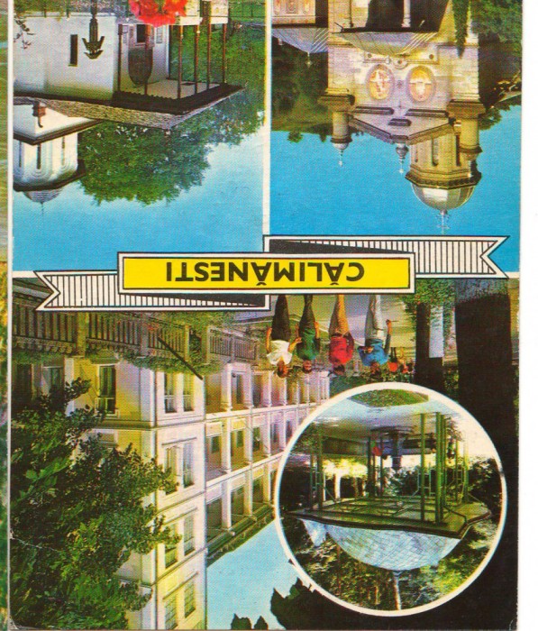CPIB 16058 CARTE POSTALA - CALIMANESTI, MOZAIC