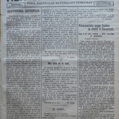 Ziarul Neamul romanesc , nr. 16 , 1915 , din perioada antisemita a lui N. Iorga