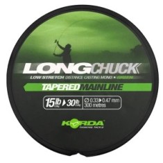 Fir inaintas Monofilament KORDA LongChuck Tapered Mainline Green, 300m, 15-30lb/0.33-0.47mm foto