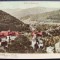 Sinaia 1906 Vedere generala - printata, color, circulata catre Belgia, timbru rupt, stampile lizibile, Editura Maier si Stern
