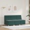Unitate Sofa Modulară Fără Brațe 3 pcs Verde &icirc;nchis