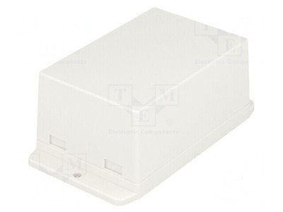 Carcasă universală ABS albă 70,6mm x 105mm x 50,5mm UL94HB foto