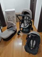 Carucior Graco EVO TRIO SAND 3 in 1 ?i alte accesorii foto