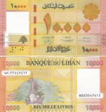 Liban 10000 Livres 2021 UNC Bancnota Libaneza - Noua