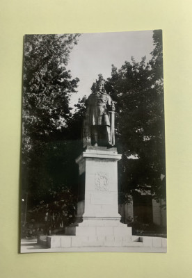 Carte poștală Suceava-Statuia lui Ștefan cel Mare foto