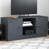 Gossi comoda tv, antracit, 99x39x44 cm, otel