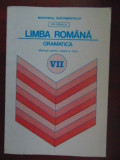 Limba romana gramatica. Manual pentru clasa a VII-a Ion Popescu