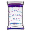 Clepsidră Plastic, Model Transparent, Multicolor, Dimensiuni 9x4x14cm, Oem